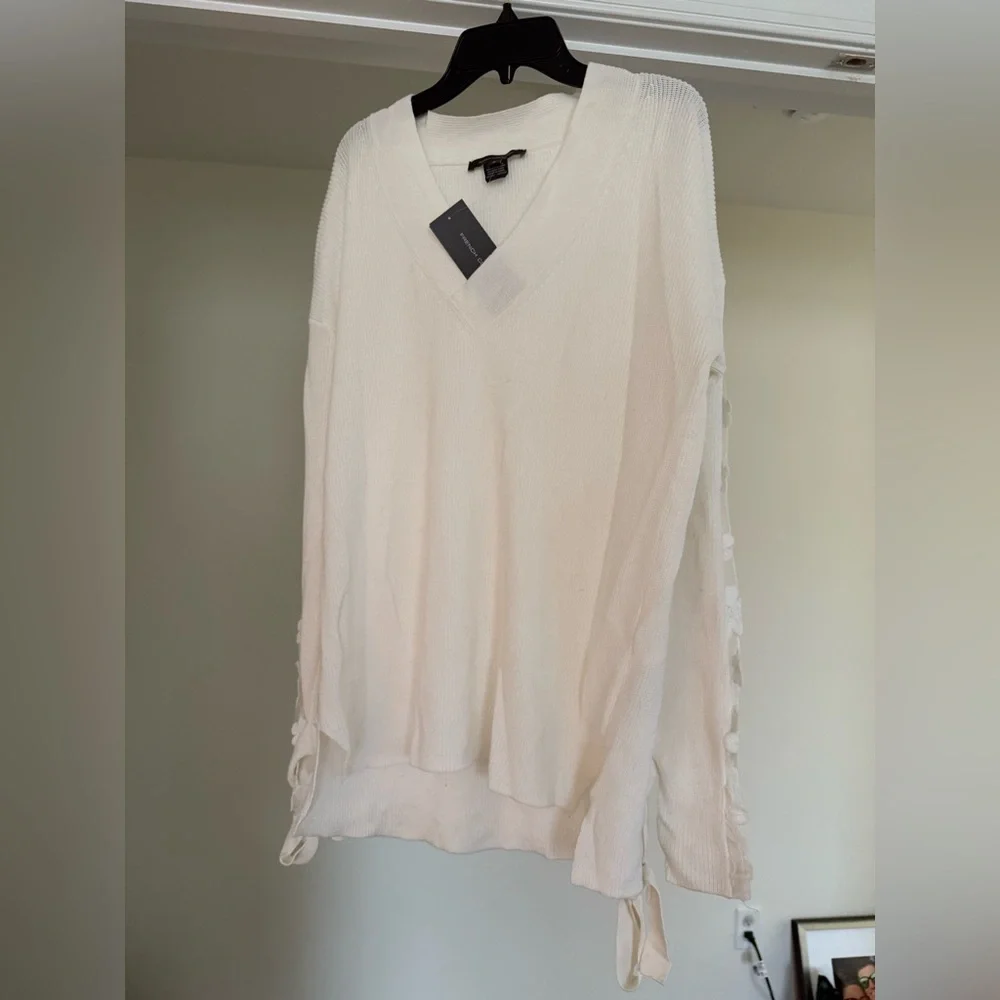 NWT - French Connection - Caballo Lace Knit Sweater - Size Small - Picture 3 of 10